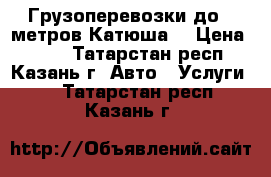 Грузоперевозки до 8 метров Катюша. › Цена ­ 500 - Татарстан респ., Казань г. Авто » Услуги   . Татарстан респ.,Казань г.